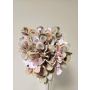 Fleur décorative Hortensia MANDISA, vert-rose, 65cm