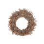 Couronne de plumes de poule RUKEN, naturel, Ø20cm