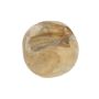 Balle en teck naturel BEDRAN, naturel, Ø15cm