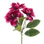 Branche décorative Magnolia DANSA, fuchsia, 35cm