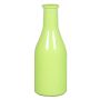 Bouteille en verre ANYA, vert clair, 18cm, Ø6,5cm