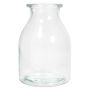 Bouteille en verre ETIENNE, transparent, 18cm, Ø12cm