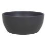 Coupe de fleurs en céramique TEHERAN BRIDGE, anthracite mat, 8,5cm, Ø18,5cm