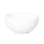 Coupe de fleurs QUCHAN, céramique, blanc, 8,5cm, Ø18cm