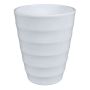 Pot à orchidée IZEH, céramique, blanc, 17cm, Ø14cm
