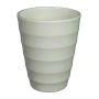 Pot à orchidée IZEH, céramique, crème, 17cm, Ø14cm