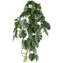 Suspension artificielle Philodendron Monstera Deliciosa TRANE, piquet, 50cm