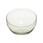 Coupe décorative NELLY AIR en verre éco, transparent, 16cm, Ø20,6cm