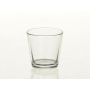 Grand bougeoir en verre ALEX AIR, transparent, 8cm, Ø9cm