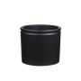 Pot en céramique ALCHIBA, anthracite mat, 12,5cm, Ø14cm