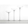 Verre à cocktail margarita XXL HAZEL sur socle, transparent, 60cm, Ø37cm