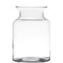 Lanterne HANNA EARTH, transparent, 20cm, Ø14cm