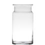 Vase en verre HANNA EARTH, transparent, 29,5cm, Ø15cm