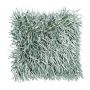 Coussin pour canapé DAKIRA, vert menthe, franges longues, 45x45cm