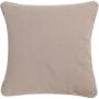 Coussin décoratif VALENDA, marron clair, 45x45cm