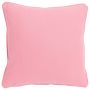 Coussin décoratif VALENDA, rose, 45x45cm