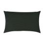 Coussin décoratif SILENA, vert kaki, coutures décoratives, 50x30cm