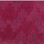 Coussin moelleux en velours ANJALI, magenta, motif zigzag, 50x30cm