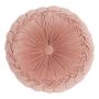 Coussin rond / Pouf BELLONA, rose, 10x40cm