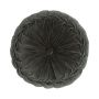 Coussin rond / Pouf BELLONA, vert mousse, 10x40cm