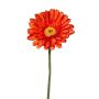 Fleur artificielle Gerbera VORNEK, orange, 65cm