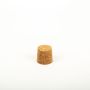 Bouchon pointu SERILDA en liège aggloméré, naturel, 3cm, Ø3/3,4cm
