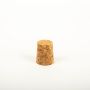 Bouchon pointu SERILDA en liège aggloméré, naturel, 3,5cm, Ø2,5/3cm