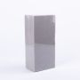 Mousse florale sèche BEBO pour fleurs artificielles, en film, gris, 23x11x7,5cm