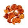 Fruits secs décoratifs Tranches de coing du Bengale MENJALA, orange, Ø5-8cm, 200g