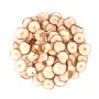 Fruits secs décoratifs Tranches de pomme GERHILD, rouge, Ø4-6cm, 200g