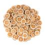 Fruits secs décoratifs Tranches de citron JORKER, vert, Ø4-6cm, 250g