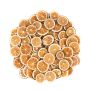Fruits secs décoratifs Tranches d'orange LILLEMOR, vert, Ø4-6cm, 250g