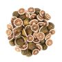 Fruits secs décoratifs Demi-citrons KRESZENTIA, vert, Ø3-4cm, 250g