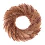 Herbe séchée Herbe de la pampa Couronne RUMENADA, beige-brun, Ø35cm