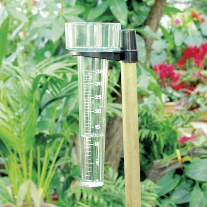 Pluviomètre En Verre Résistant Au Gel - Lot De 2, Entonnoir 35 Mm, Pour Jardin Et Extérieur