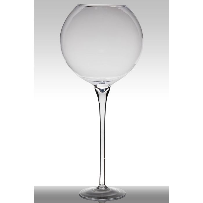 Vase En Forme De Boule De Verre Transparent, Récipient De