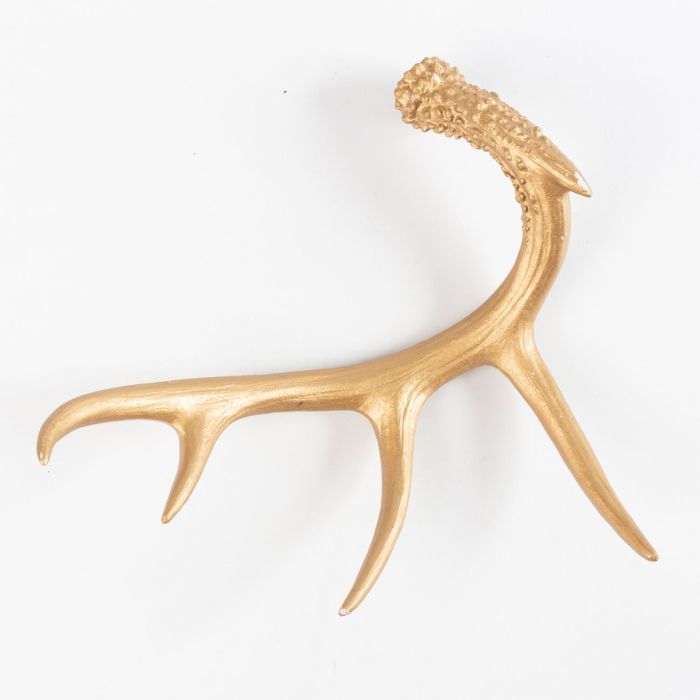 Serre-Tête Cerf Bois Doré Et Rouge – Accessoire Fait Main Pour Cosplay, Mariage, Photoshoot, Halloween Et Fête Bohème