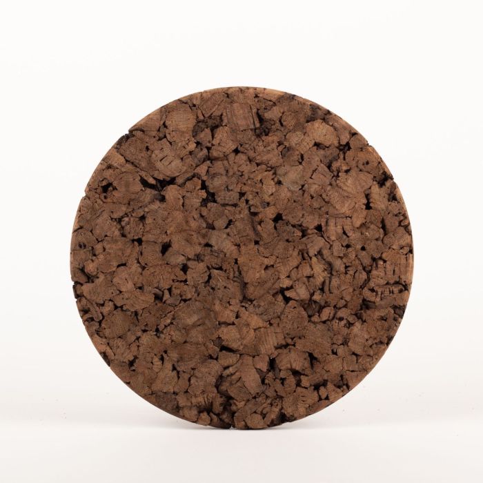 Lot De 8 Dessous De Plat En Liège Naturel - Diamètre 19cm, Épaisseur 1cm - Résistants à La Chaleur, Pour Tasses Et Casseroles
