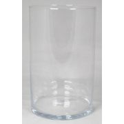 Vase à poser au sol SANYA OCEAN, cylindre/rond, transparent, 40cm, Ø25cm