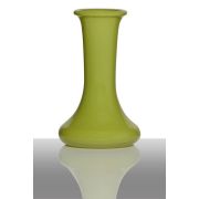 Vase soliflore KOBY, cylindre/rond, vert clair, 13cm, Ø3cm/Ø8cm