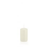 Bougie votive / bougie cylindrique MAEVA, ivoire, 8cm, Ø4cm, 12h - Made in Germany
