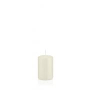 Bougie votive / bougie cylindrique MAEVA, ivoire, 8cm, Ø5cm, 18h - Made in Germany