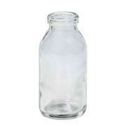 Petite bouteille en verre LEATRICE OCEAN, cylindre/rond, transparent, 10cm, Ø4,5cm
