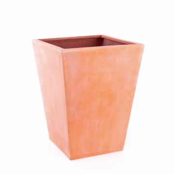 Pot en plastique AINA, crossdoor, terracotta, 58x44x44cm