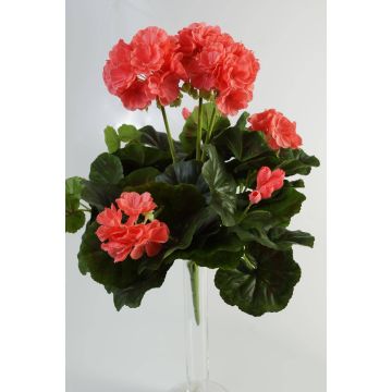 Fleur textile Géranium MIA à planter, rose, 35cm, Ø6-9cm