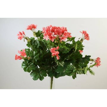 Fleur textile Géranium MIA à planter, rose, 40cm, Ø5-8cm