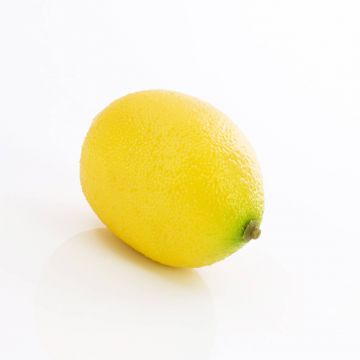 Fruit artificiel Citron JOSEFA, jaune, 7cm, Ø5cm