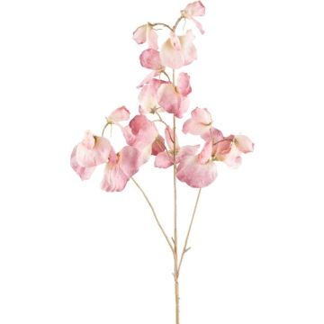 Branche artificielle Lathyrus latifolius SLIRKEN, rose clair, 75cm