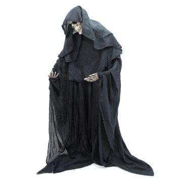 Figurine décorative d'Halloween Squelette SIFRIDUS avec cape, 160cm
