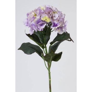 Fleur artificielle Hortensia ANGELINA, violet clair, 70cm, Ø23cm
